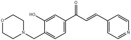 (E)-1-(3-hydroxy-4-(MorpholinoMethyl)phenyl)-3-(pyridin-4-yl)prop-2-en-1-one