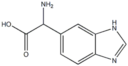 1H-Benzimidazole-5-aceticacid,alpha-amino-(9CI)