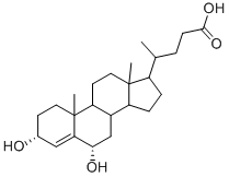 4-(3,6-DIHYDROXY-10,13-DIMETHYL-2,3,6,7,8,9,10,11,12,13,14,15,16,17-TETRADECAHYDRO-1H-CYCLOPENTA[A]PHENANTHREN-17-YL)PENTANOIC ACID
