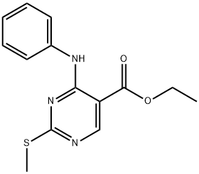 2-(甲硫基)-4-(苯氨基)嘧啶-5-羧酸乙酯