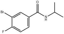 N-ISOPROPYL 3-BROMO-4-FLUOROBENZAMIDE