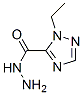 1H-1,2,4-Triazole-5-carboxylicacid,1-ethyl-,hydrazide(9CI)