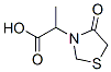 3-Thiazolidineacetic  acid,  -alpha--methyl-4-oxo-