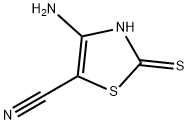 5-Thiazolecarbonitrile,  4-amino-2,3-dihydro-2-thioxo-