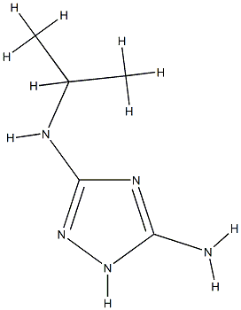 1H-1,2,4-Triazole-3,5-diamine,N-(1-methylethyl)-(9CI)