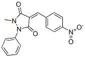 2-Methyl-4-(4-nitrobenzylidene)-1-phenyl-3,5-dioxopyrazolidine