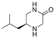 Piperazinone, 5-(2-methylpropyl)-, (S)- (9CI)