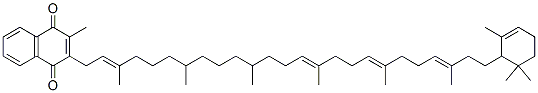 2-(3,7,11,15,19,23-hexamethyl-25-(2,6,6-trimethylcyclohex-2-enyl)pentacosa-2,14,18,22-tetraenyl)-3-methyl-1,4-naphthoquinone