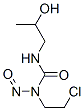 1-nitroso-1-(2-chloroethyl)-3-(2-hydroxypropyl)urea