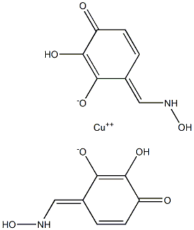 bis(2,3,4-trihydroxybenzaldoxyimato)copper(II)