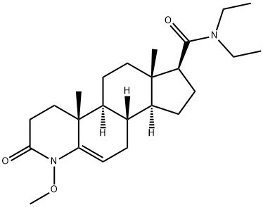 N,N-diethyl-4-methoxy-3-oxo-4-aza-5-androstene-17-carboxamide