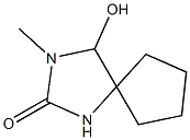 1,3-Diazaspiro[4.4]nonan-2-one,4-hydroxy-3-methyl-(9CI)