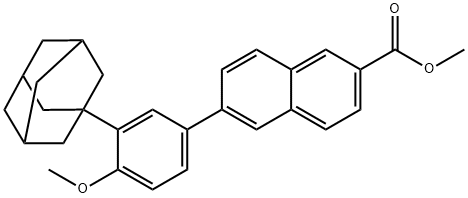 6-[3-(1-金刚烷基)-4-甲氧基苯基]-2-萘甲酸甲酯