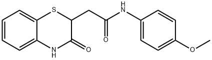 N-(4-methoxyphenyl)-2-(3-oxo-3,4-dihydro-2H-benzo[b][1,4]thiazin-2-yl)acetamide