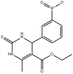 ethyl 6-methyl-4-(3-nitrophenyl)-2-thioxo-1,2,3,4-tetrahydropyrimidine-5-carboxylate