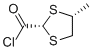 1,3-Dithiolane-2-carbonyl chloride, 4-methyl-, cis- (9CI)