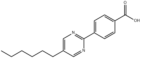 4-(5-Hexyl-2-pyrimidinyl)-benzoic acid
