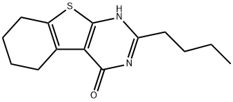 2-丁基-5,6,7,8-四氢苯并[4,5]噻吩并[2,3-D]嘧啶-4-醇