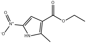 Pyrrole-3-carboxylic acid, 2-methyl-5-nitro-, ethyl ester (6CI)