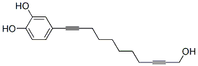 4-(11-Hydroxy-1,9-undecadiyn-1-yl)-1,2-benzenediol