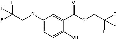 2-羟基-5-(2,2,2-三氟乙氧基)苯甲酸 2,2,2-三氟乙基酯