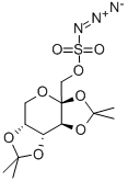 2,3:4,5-二-O-(1-甲基亚乙基)-BETA-D-吡喃果糖 1-叠氮基硫酸酯