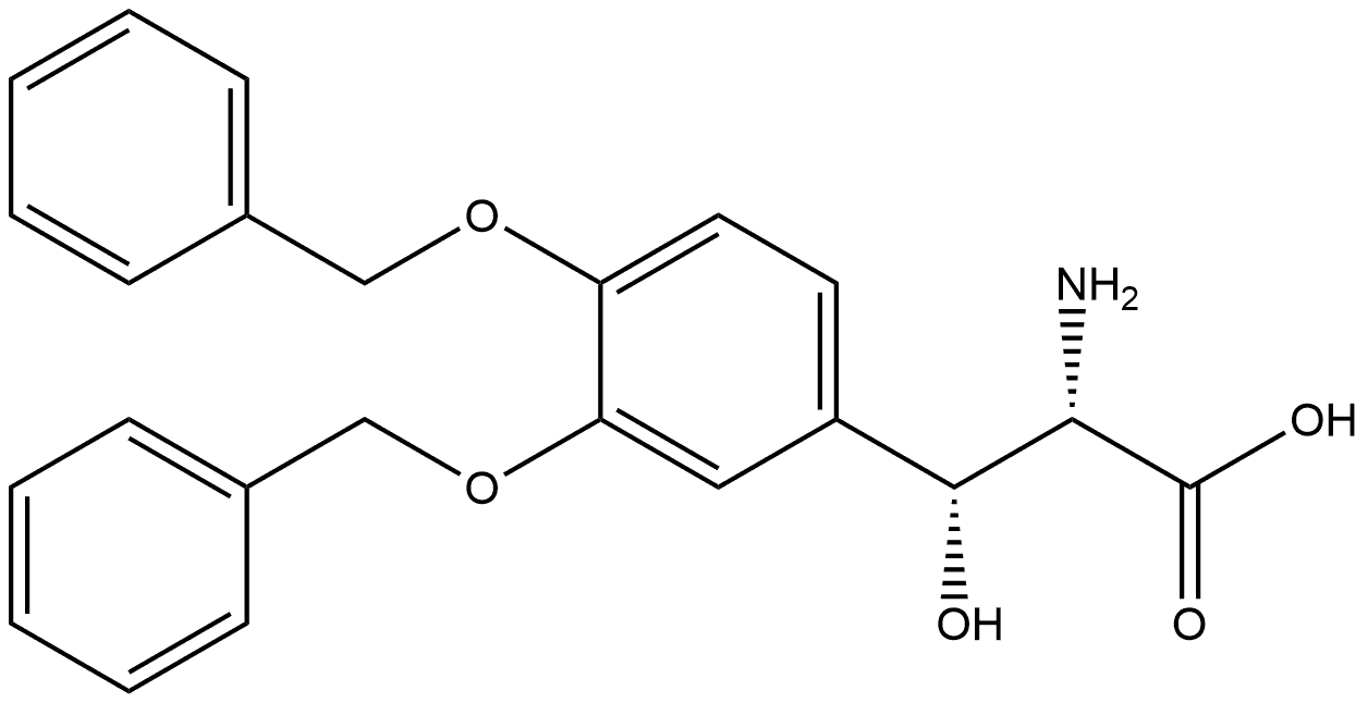 L-Threo-(2S,3R)3-(3,4-Dibenzyloxyphenyl) serine