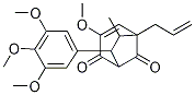 [1S-(6-ENDO,7-EXO)]-3-甲氧基-6-甲基-5-(2-丙烯基)-7-(3,4,5-三甲氧基苯基)二环[3.2.1]辛-3-烯-2,8-二酮