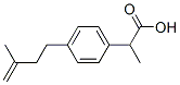 Benzeneacetic acid, -alpha--methyl-4-(3-methyl-3-butenyl)- (9CI)