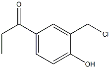 1-Propanone,1-[3-(chloromethyl)-4-hydroxyphenyl]-(9CI)