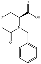 (3S)-4-苄基-5-氧代吗啉-3-羧酸
