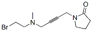 N-(4-((2-bromoethyl)methylamino)-2-butynyl)-2-pyrrolidone