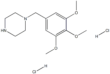 1-(3,4,5-三甲氧基苄基)哌嗪二盐酸盐