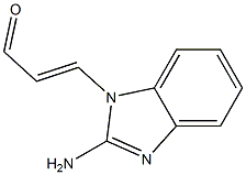 2-Propenal,3-(2-amino-1H-benzimidazol-1-yl)-(9CI)