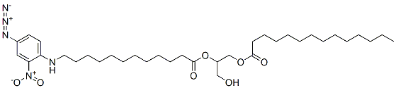 2-(12-(N-(4-azido-2-nitrophenyl))aminododecanoyl)-1-myristoylglycerol