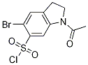 1-乙酰基-5-溴二氢吲哚-6-磺酰氯