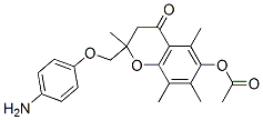 2-(4-AMINOPHENOXYMETHYL)-2,5,7,8-TETRAMETHYL-4-OXOCHROMAN-6-YL ACETATE