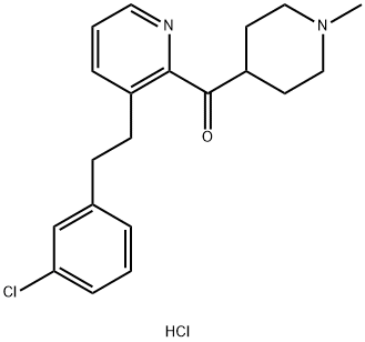 [3-[2-(3-氯苯基)乙基]-2-吡啶基](1-甲基-4-哌啶基)甲酮盐酸盐