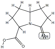 1H-Pyrrolizine-3-carboxylicacid,hexahydro-5-oxo-(9CI)