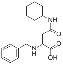 2-BENZYLAMINO-N-CYCLOHEXYL-SUCCINAMIC ACID