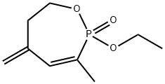 1,2-Oxaphosphepin,2-ethoxy-2,5,6,7-tetrahydro-3-methyl-5-methylene-,2-oxide(9CI)
