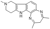 2,4,9-Trimethyl-8,9,10,11-tetrahydro-3H-pyrido-(4,3-b)(1,4)diazepine(2 ,3-g)indole