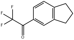 Ethanone, 1-(2,3-dihydro-1H-inden-5-yl)-2,2,2-trifluoro- (9CI)