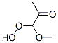 2-Propanone, 1-hydroperoxy-1-methoxy- (9CI)