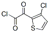 2-Thiopheneacetyl chloride, 3-chloro-alpha-oxo- (9CI)