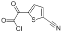 2-Thiopheneacetyl chloride, 5-cyano-alpha-oxo- (9CI)