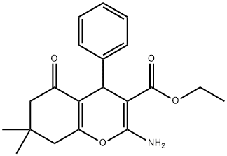 ethyl 2-amino-7,7-dimethyl-5-oxo-4-phenyl-5,6,7,8-tetrahydro-4H-chromene-3-carboxylate