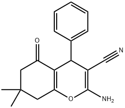 2-amino-7,7-dimethyl-5-oxo-4-phenyl-5,6,7,8-tetrahydro-4H-chromene-3-carbonitrile