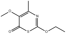 6H-1,3-Thiazin-6-one,2-ethoxy-5-methoxy-4-methyl-(9CI)