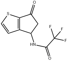 2,2,2-三氟-N-{6-氧代-4H,5H,6H-环戊烷并[B]噻吩-4-基}乙酰胺